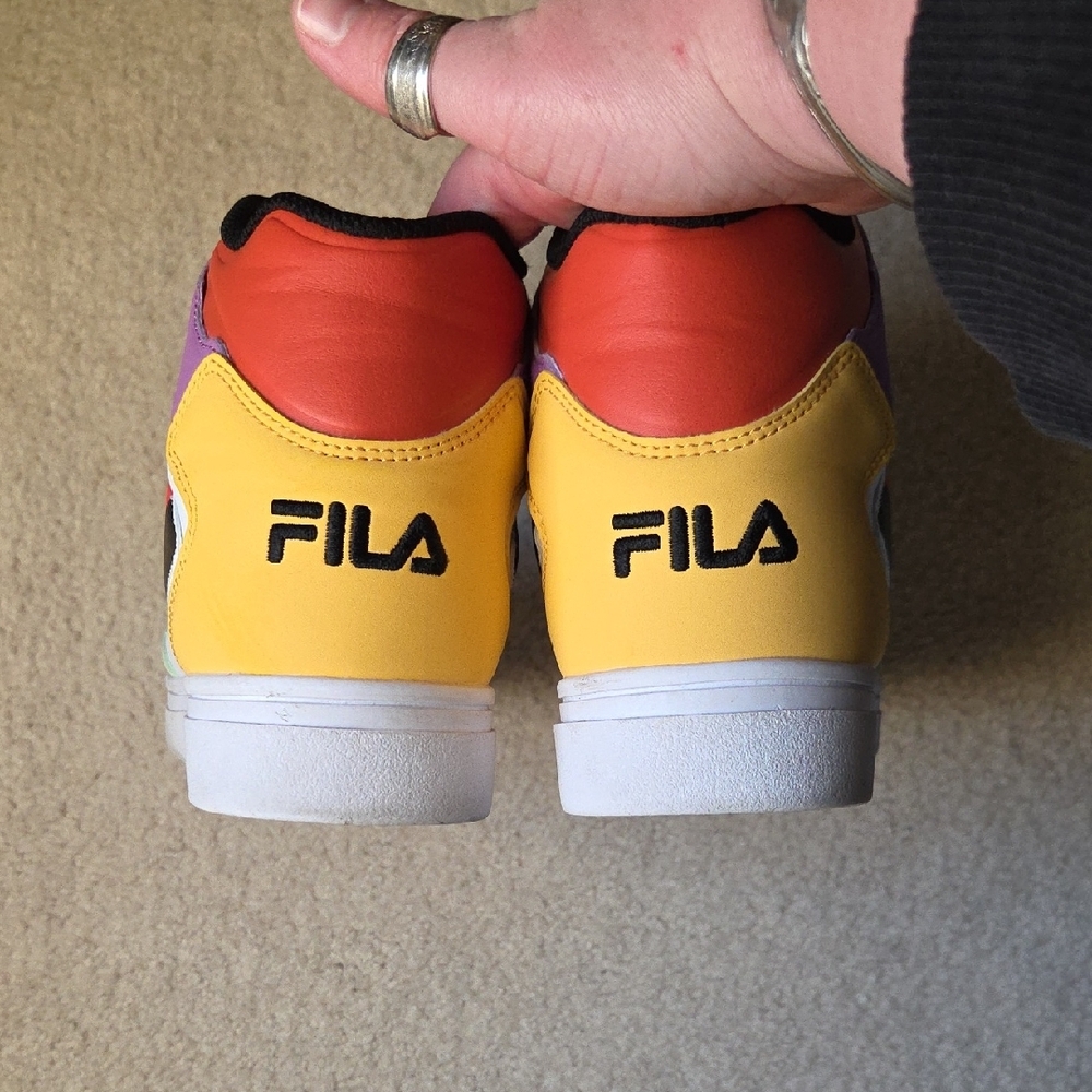 FILA Colorful High-Top Sneakers - Picture 4 of 5